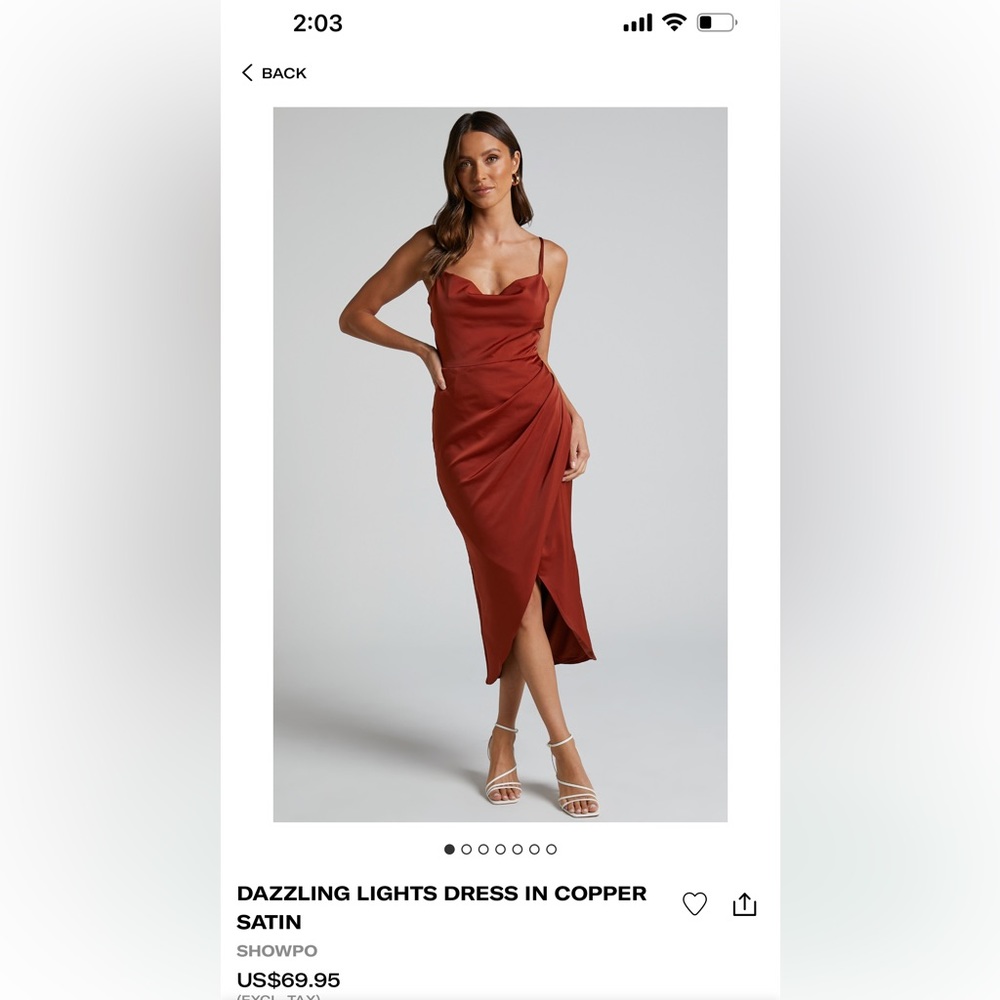 Wedding attendee - beautiful dress!